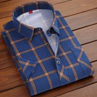 ราคา TAILOR เสื้อเชิ้ตลายสก๊อตแขนสั้นผู้ชายเสื้อเชิ้ตลายสก๊อตฤดูร้อนเสื้อเชิ้ตแขนสั้นผู้ชาย (19791262941)