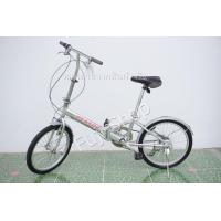 ราคา จักรยานพับได้ญี่ปุ่น ล้อ 20 นิ้ว มีเกียร์ อลูมิเนียม Dunlop สีเงิน จักรยานมือสอง (19762790197)