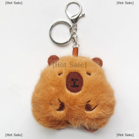ราคา Hot Sale น่ารัก squeak capybara kapybara พวงกุญแจรูปหนูตะเภาของเล่นกระเป๋าเป้สะพายหลังเสน่ห์ของตกแต่งรถของขวัญคริสต์มาส (20971419108)