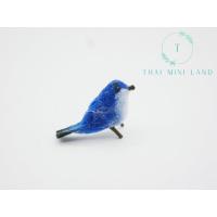 ราคา นกบลูเบิร์ดจิ๋ว Blue bird งาน handmade นกบลูเบิร์ด นกจิ๋ว นก นกสำลี นกสำลีจิ๋ว บลูเบิร์ด Bluebird ของจิ๋ว ของตกแต่ง (17444971647)