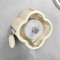 ราคา JJT กล่องทิชชู่ติดผนังกล่องเก็บของกล่องกระดาษชำระห้องน้ำกันน้ำติดผนังชั้นกระดาษชำระติดผนังม้วนหรูหรากล่องไม่ต้องเจาะรูใช้ในห้องน้ำกันน้ำและกันความชื้นกล่องทิชชู่ติดผนังที่เก็บกระดาษชำระกล่องทิชชู่ในห้