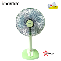 ราคา IMARFLEX อิมาร์เฟล็ค พัดลม ตั้งโต๊ะ พัดลมแรง ทนทาน พัดลมสไลด์ปรับระดับได้ 16 นิ้ว รุ่น IF 777A ประกัน2ปี (14160900420)