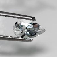 ราคา 0 70 ct เพทาย สีขาว White Zircon Pear cut ทรงหยดน้ำ (18552862868)