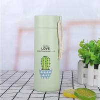 ราคา กระติกน้ำ กระบอกน้ำ กระบอกน้ำลาย LOVE ลายกระบองเพชร เก็บอุณหภูมิ ร้อน เย็น 400ml (18216353472)