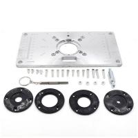 ราคา แผ่นเราเตอร์สำหรับใส่โต๊ะเครื่องตัดแต่งไม้แบบเจาะขึ้นรูปขนาด (20720929292)