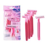 ราคา ใบมีดสแตนเลสแท้ มีดโกนหนวด ที่โกนหนวด มีดโกนขน มีดโกนด้ามเขียว ใบมีด 3ชั้น ชุดละ 5 ด้าม HN 0016 (15203970511)