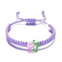 ราคา สร้อยข้อมือดอกทิวลิปสีชมพูแบบเรียบง่ายสำหรับแฟชั่นสำหรับผู้หญิงกำไลข้อมือผมเปียลายดอกไม้แบบปรับได้ของขวัญเครื่องประดับมิตรภาพ (21192148934)