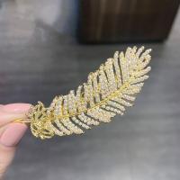 ราคา lovemango กิ๊บขนนกโลหะผสม Rhinestone กิ๊บสำหรับผู้ใหญ่ กิ๊บผ้า Mermaid Scissors Comb Feather Rhinestone alloy Side Hairpin Adult Top Clip Hairpin Headdress (5855864429)