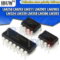ราคา 10ชิ้น LM258P LM293P LM311P LM2901 LM2902 LM2903 LM324N LM339N LM358P LM386N LM393P จุ่มลง LM358 LM339 LM324 LM2903 LM2902ภาพ (18659328013)
