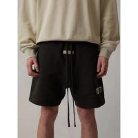 ราคา Ready Stock High Street fog double line essentials new flocking 1997 cotton casual shorts (19818662033)