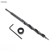 ราคา Family Flower Flash Sale 3 8 HEX Pocket Hole Twist Step Drill bit STOP COLLAR set สำหรับ kreg JIG GUIDE (20208165544)