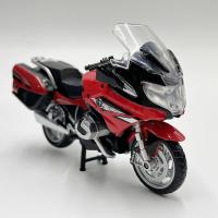 ราคา ของเล่นโมเดลรถจักรยานยนต์ Diecast ขนาด1 18ไรเดอร์ง่าย R1250 BMW RT สำหรับสะสม (17577747682)