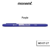 ราคา ปากกาสีน้ำสองหัว Monami Live Color pen ปากกาสี ตกแต่งสมุด ตกแต่งใบงาน เครื่องเขียนสีน้ำน่ารัก เครื่องเขียน อุปกรณ์การเรียน UKI stationery MO 07 (17017521973)