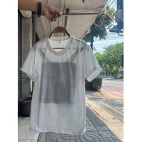 ราคา ผ้ามุ้งบางเสื้อยืด เสื้อคอกลม ผ้าบาง ใส่แล้วไม่ร้อนสไตล์วินเทจ (13716558029)