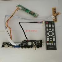ราคา DVB T2 DVB C 3663 TV Monitor Kit for LP154WX4 LP154WX4 TLC3 LP154WX4 TLC2 LCD LED Screen HDMI VGA USB TV Controller Board Driver (10216424474)