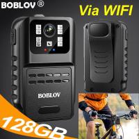 ราคา BOBLOV 880W WIFI Body Mini Action Sports Waterproof Camera HD 1080P 128GB Night Version กล้องติดหน้าอก กล้องติดหน้าอกตำรวจ BodyCam Actioncam Motorcycle Dash Cam For Vlogging (18233639824)