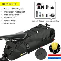 ราคา Rhinowalk กระเป๋าอานจักรยานกันน้ำความจุขนาดใหญ่ กระเป๋าติดจักรยานกระเป๋าท้ายจักรยานพับได้จักรยานเสือภูเขาจักรยานเสือหมอบ (21171173248)