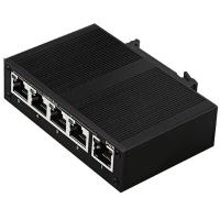 ราคา 5 Port 100Mbps Network Switch Ethernet Industrial Grade Switch Unmanaged Rail Type Industrial Network Splitter (19845720184)