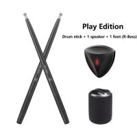 ราคา Air Electronic Drum Kit แบบพกพา AR Somatosensory Drumsticks เด็กกลองไฟฟ้าเริ่มต้น Electronic Percussion Instruments (20039691115)