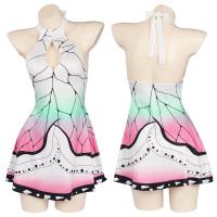 ราคา Demon Slayer Kochou Shinobu ชุดว่ายน้ำชุดคอสเพลย์ผู้หญิงชุดว่ายน้ำเซ็กซี่ชุดชุดงานรื่นเริงฮาโลวีน (18327943614)