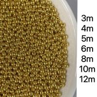 ราคา ลูกปัดเงิน ลูกปัดทอง ขนาดต่างๆ ลูกปัดพลาสติกสีเงิน สีทอง ทรงกลม สำหรับตกแต่งเครื่องประดับ งานฝีมือ (21280708978)