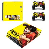 ราคา อนิเมะลูฟี่ PS4 Pro สติ๊กเกอร์สกินสติ๊กเกอร์ครอบสำหรับ PlayStation 4 PS4 Pro คอนโซลและตัวควบคุมสกินไวนิล (11654293706)