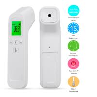 ราคา จัดส่งฟรี เครื่องวัดความร้อนหน้าผากอินฟราเรด Therm Ometer เครื่องวัดอุณหภูมิร่างกายแบบไม่สัมผัสอุปกรณ์วัดความแม่นยำสูงพร้อมสัญญาณเตือนไข้ (21229903682)