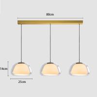 ราคา โคมไฟระย้า สไตล์นอร์ดิก ไฟห้อยแก้ว โคมไฟโต๊ะอาหาร โคมไฟคาเฟ่ โมเดิร์น สําหรับตกแต่งห้องนอน ห้องนั่งเล่น ร้านอาหาร (20189273120)