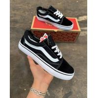 ราคา Vans old skool ฟรีกล่อง รองเท้าผ้าใบสําหรับผู้หญิงกับผู้ชาย ไซส์ 36 45 มีหลายสีพร้อมส่ง (20791884820)