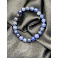 ราคา สร้อยข้อมือลูกปัดโซดาไลต์สีน้ำเงิน 6810 มม blue sodalite beaded bracelet 6810 MM (17170938208)