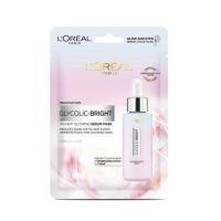 ราคา ลอรีอัล ปารีส ไกลโคลิค ไบรท์ อินสแตนท์ โกลว์อิ้ง เซรั่ม มาส์ก 1 แผ่น (15692172868)