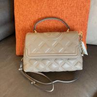 ราคา Tory Burch Sheep กระเป๋าถือกระเป๋าสะพายสีเทา (16454817091)