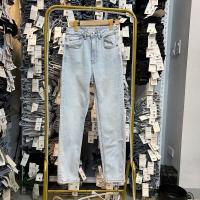 ราคา A Motion045 Stradivarius กางเกงยีนส์คุณแม่เอวสูงเข้ารูปพอดี (18951270845)