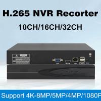 ราคา XMEye NVR Recorder 9CH 16CH 32CH เครื่องบันทึก IP Camera เครื่องบันทึกภาพกล้องวงจรปิด 4K 8MP Motion Detection Metal CCTV Recorder (19531500065)