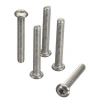 ราคา 50Pcs Metric M3 Stainless 6 20mm A2 Button Head Allen Hex Socket Cap Screw Bolt (20456945093)
