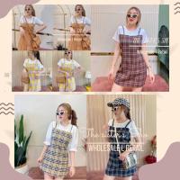 ราคา ขายส่งlขายถูก มินิเดรสเอี้ยม มินิเดรสน่ารัก มินิเดรสลายสก๊อต มินิเดรสลายดอก (19652212232)