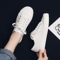 ราคา ส่งเร็วพิเศษ Southeast ส่งจากไทย รองเท้าผ้าใบ หญิง ผ้าใบวินเทจ ผ้าใบขอบบิสกิต เกาหลี แบบผูกเชือก พร้อมส่งในไทย มีเก็บเงินปลายทาง (17061510833)