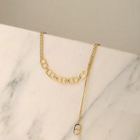 ราคา Yuki S Double D เริ่มต้นสร้อยคอทองคำชุบไทเทเนียมอักษรเหล็กสร้อยคอผู้หญิง Dainty Letter อักษรเริ่มต้นสร้อยคอผู้หญิงวัยรุ่นเด็กผู้หญิง (7462786442)