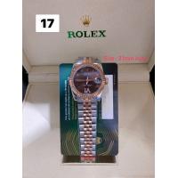 ราคา ใหม่ นาฬิกา Datejust 31 mm ระบบออโต้ นาฬิกาผู้หญิง RL (17782702323)
