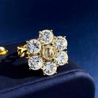 ราคา ยูโรป๊อปแหวนดอกไม้โบราณแหวนทองเหลืองเปิดย้อนยุค (20413259865)