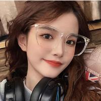 ราคา แว่นกรองแสง แว่นตาขอบดำ แว่นตากรองแสง แว่นแฟชั่น นางสาวกรอบแว่น สไตล์แฟชันเกาหลี (19952517781)