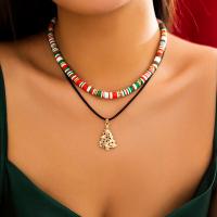 ราคา สร้อยคอกระดูกไหปลาร้าจี้กวางต้นคริสต์มาสสโนว์แมนโลหะน่ารักแบบเกาหลีสร้อยคอทรงกลมดินเหนียวนิ่มแฟชั่นเครื่องประดับสำหรับงานเลี้ยงคริสต์มาส (20479541578)