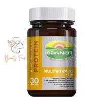 ราคา Banner Glod Plus แบนเนอร์ โกลด์ พลัส บรรจุ 30 เม็ด จำนวน 1 กระปุก (18633471094)