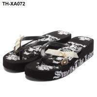 ราคา juicy lovers flip flops womens outerwear net red ins high value 2023 new soft bottom non slip slippers (19668254484)