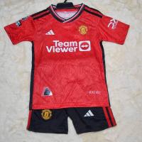 ราคา ชุดบอลเด็ก แมนยู 2023 2024 ชุดฟุตบอลทีม Man U ใหม่ล่าสุดครบชุดเสื้อพร้อมกางเกง (20145391990)