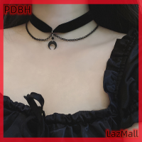 ราคา PDBH สร้อยคอโชกเกอร์แฟชั่นสไตล์เกาหลีสำหรับผู้หญิงโซ่ไหปลาร้ากอธิคโบราณพร้อมเครื่องประดับเครื่องประดับคอของเด็กผู้หญิงสร้อยคอพร้อมจี้ (20930915023)