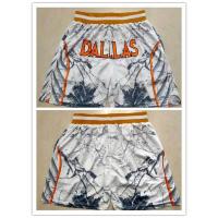 ราคา 2 styles NBA shorts Dallas Mavericks 2021 Print Side pockets and green pockets basketball shorts (19784567899)