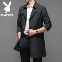 ราคา เพลย์บอยสลิมธุรกิจ T Rench Coat ผู้ชายกลางความยาวเวอร์ชั่นเกาหลีแนวโน้มหล่อแจ็คเก็ตเสื้อลำลอง (15933599492)