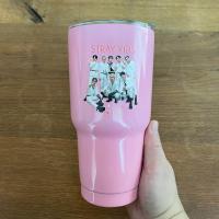 ราคา แก้วเยติ แก้วเก็บความเย็น ร้อน ถ้วย สแตนเลส 30oz 900ml BTS STRAY KIDS BLACKPINK AESPA TREASURE GOT7 JACKSON MARK (17684829677)