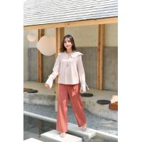 ราคา CHLOE blouse เสื้อเบลล์แขายาวคอปก mlitbrand (16335618405)